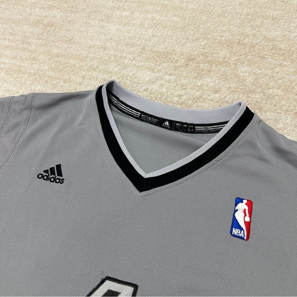 Adidas San Antonio Spurs Tim Duncan 2013 Christmas Day Jersey NBA Size Large - Picture 3 of 11